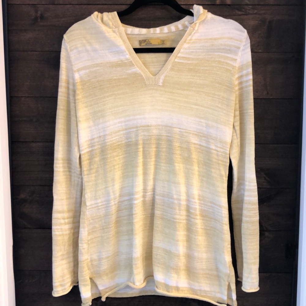 Prana Rolled Hem lightweight Hoodie